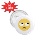 Emoji Rolling Eyes 1.75  Button (10 pack) 