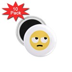 Emoji Rolling Eyes 1.75  Magnet (10 pack) 