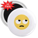 Emoji Rolling Eyes 3  Magnet (10 pack)