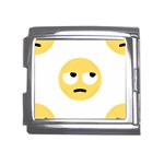 Emoji Rolling Eyes Mega Link Italian Charm (18mm)