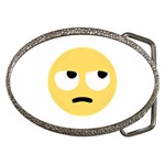 Emoji Rolling Eyes Belt Buckle