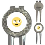 Emoji Rolling Eyes 3-in-1 Golf Divot