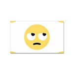 Emoji Rolling Eyes Sticker (Rectangular)