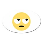 Emoji Rolling Eyes Magnet (Oval)