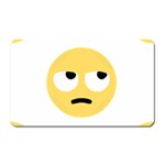 Emoji Rolling Eyes Magnet (Rectangular)