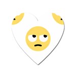 Emoji Rolling Eyes Magnet (Heart)