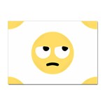 Emoji Rolling Eyes Sticker A4 (10 pack)