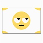 Emoji Rolling Eyes Postcard 5  x 7 