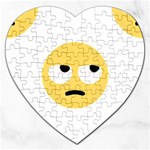 Emoji Rolling Eyes Jigsaw Puzzle (Heart)