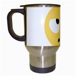 Emoji Rolling Eyes Travel Mug (White)