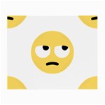 Emoji Rolling Eyes Small Glasses Cloth