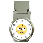 Emoji Rolling Eyes Money Clip Watch