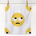 Emoji Rolling Eyes Face Towel