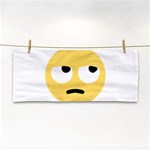 Emoji Rolling Eyes Hand Towel