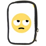 Emoji Rolling Eyes Compact Camera Leather Case