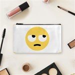 Emoji Rolling Eyes Cosmetic Bag (Small)