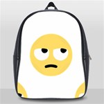 Emoji Rolling Eyes School Bag (Large)