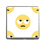 Emoji Rolling Eyes Memory Card Reader (Square)