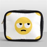 Emoji Rolling Eyes Mini Toiletries Bag (One Side)