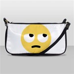 Emoji Rolling Eyes Shoulder Clutch Bag