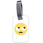 Emoji Rolling Eyes Luggage Tag (two sides)