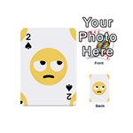 Emoji Rolling Eyes Playing Cards 54 (Mini)