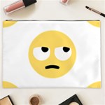 Emoji Rolling Eyes Cosmetic Bag (XXL)