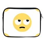 Emoji Rolling Eyes Apple iPad Zipper Case