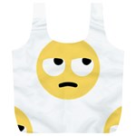 Emoji Rolling Eyes Full Print Recycle Bag (XL)