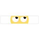 Emoji Rolling Eyes Flano Scarf (Small)