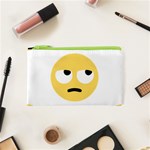 Emoji Rolling Eyes Cosmetic Bag (XS)