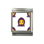 Emoji Hajib Italian Charm (13mm)