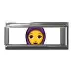 Emoji Hajib Superlink Italian Charm (9mm)