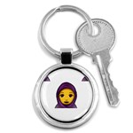 Emoji Hajib Key Chain (Round)