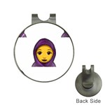 Emoji Hajib Golf Ball Marker Hat Clip