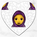 Emoji Hajib Jigsaw Puzzle (Heart)