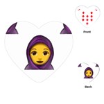 Emoji Hajib Playing Cards (Heart)