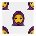 Emoji Hajib Medium Glasses Cloth