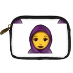 Emoji Hajib Digital Camera Leather Case