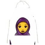 Emoji Hajib Full Print Apron