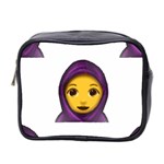 Emoji Hajib Mini Toiletries Bag (Two Sides)