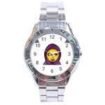 Emoji Hajib Stainless Steel Analogue Watch