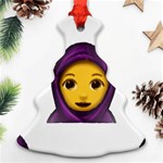 Emoji Hajib Ornament (Christmas Tree) 