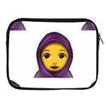 Emoji Hajib Apple iPad Zipper Case