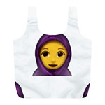 Emoji Hajib Full Print Recycle Bag (L)