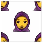 Emoji Hajib Large Satin Scarf (Square)