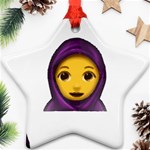 Emoji Hajib Ornament (Star)