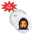 Emoji Hajib 1.75  Button (10 pack) 