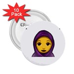 Emoji Hajib 2.25  Button (10 pack)