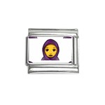 Emoji Hajib Italian Charm (9mm)